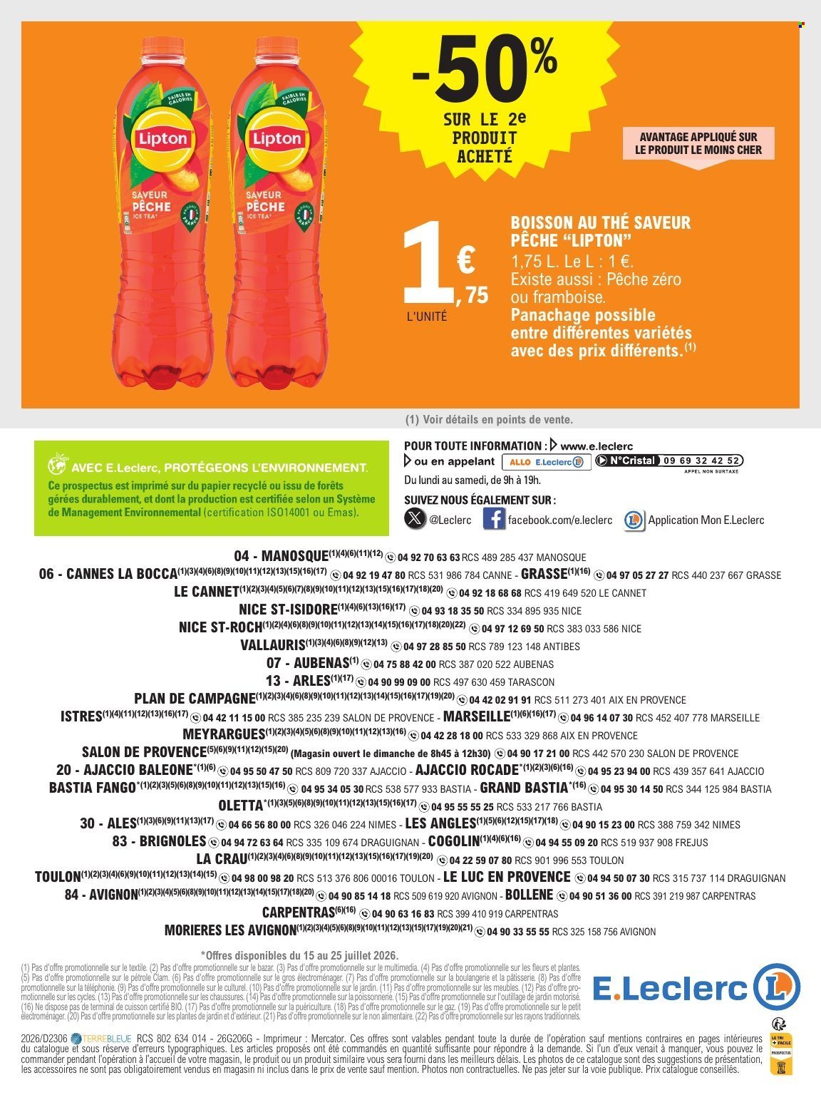 Catalogue E.Leclerc - 14/07/2026 - 25/07/2026. Page 24