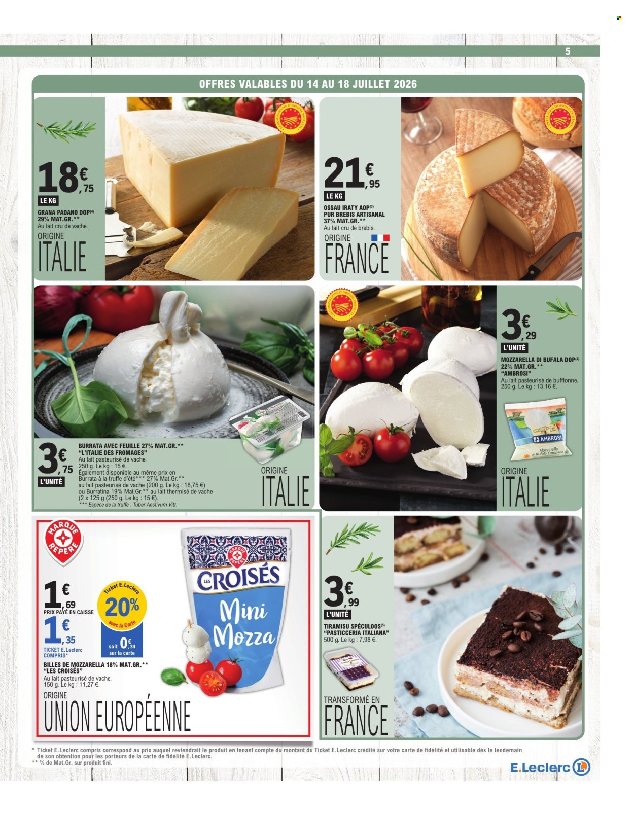 Catalogue E.Leclerc - 14/07/2026 - 25/07/2026. Page 5