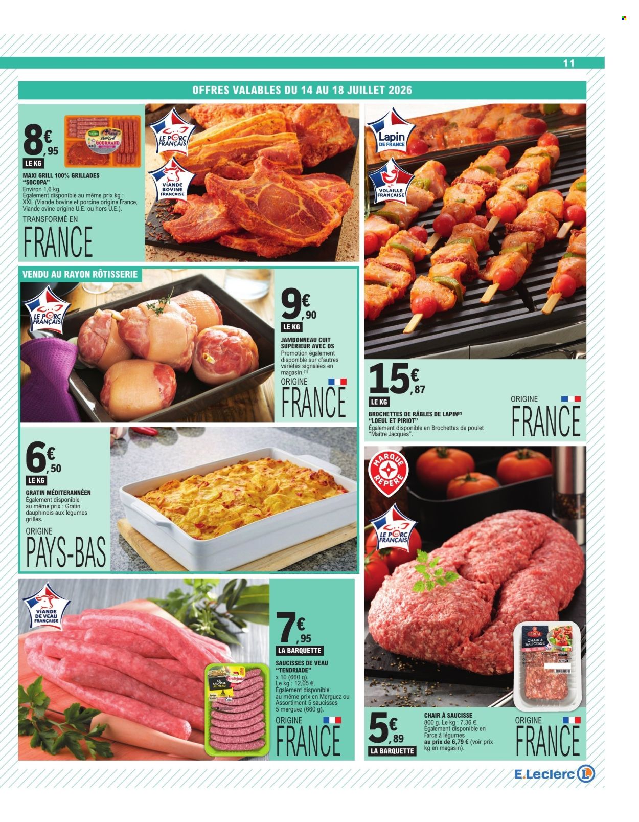 Catalogue E.Leclerc - 14/07/2026 - 25/07/2026. Page 11