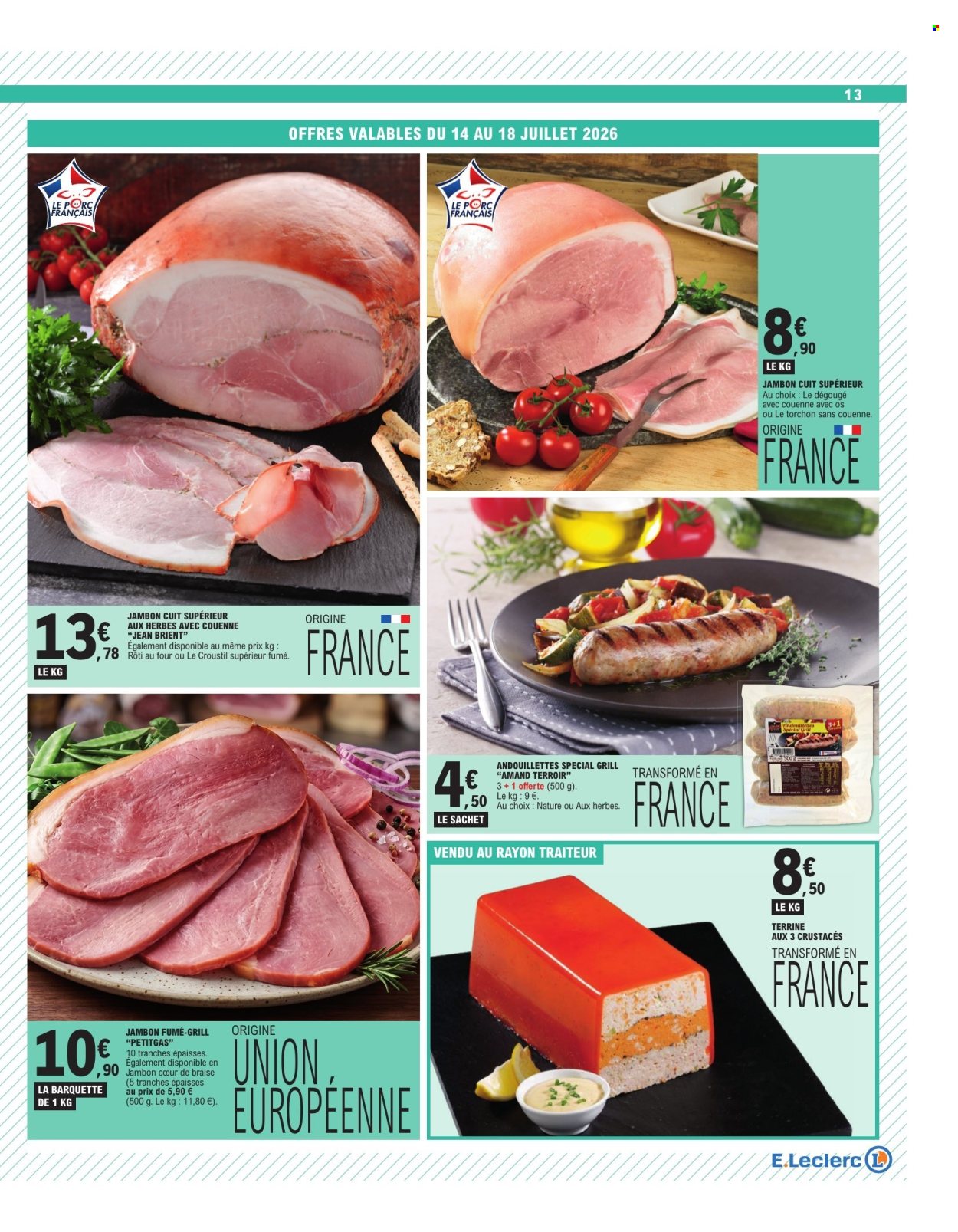 Catalogue E.Leclerc - 14/07/2026 - 25/07/2026. Page 13