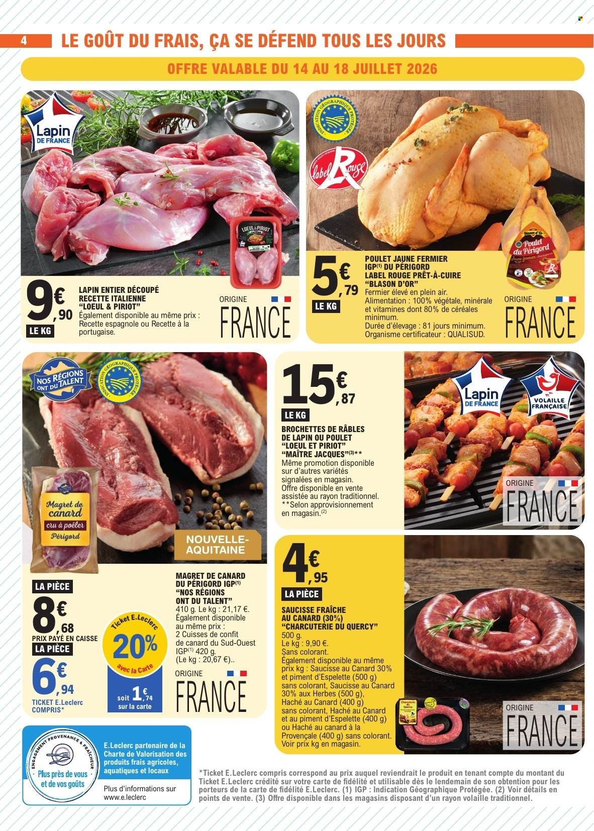 Catalogue E.Leclerc - 14/07/2026 - 25/07/2026. Page 4