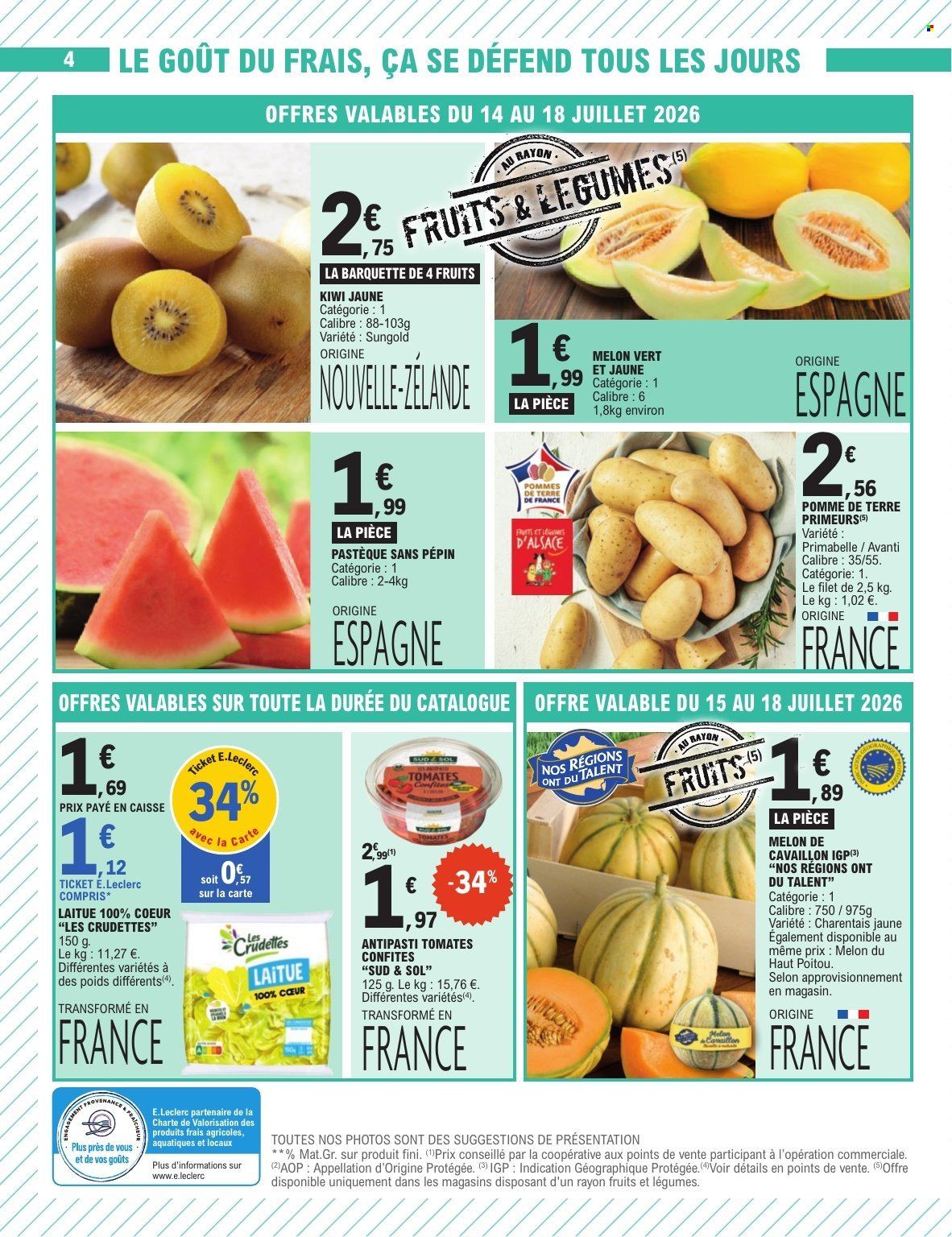 Catalogue E.Leclerc - 14/07/2026 - 25/07/2026. Page 4