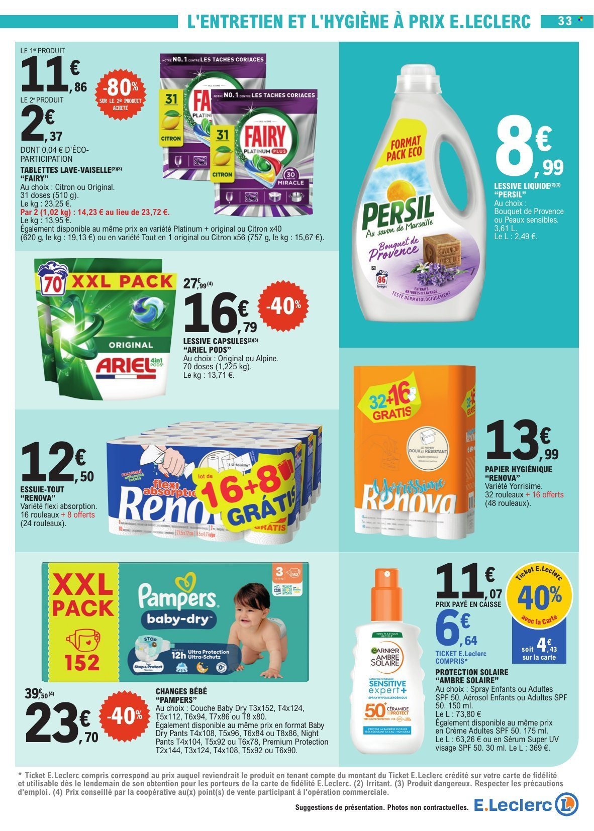 Catalogue E.Leclerc - 14/07/2026 - 25/07/2026. Page 33