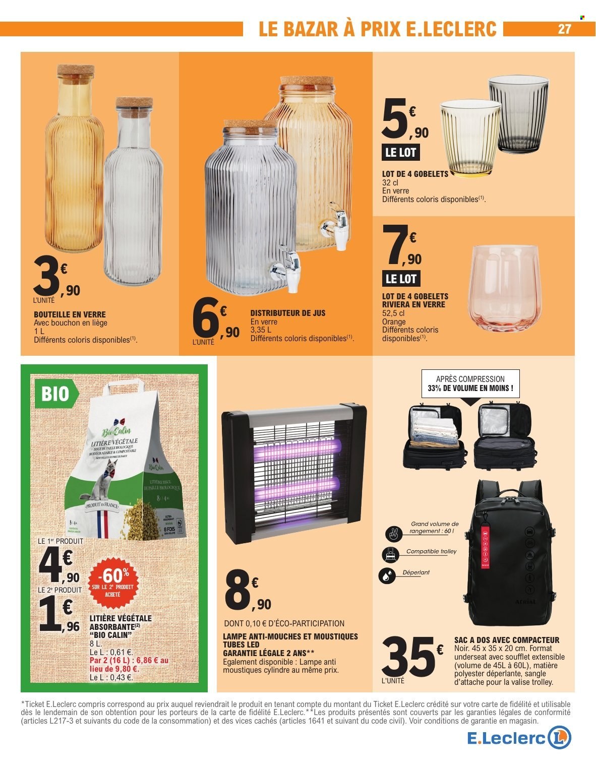 Catalogue E.Leclerc - 14/07/2026 - 25/07/2026. Page 27