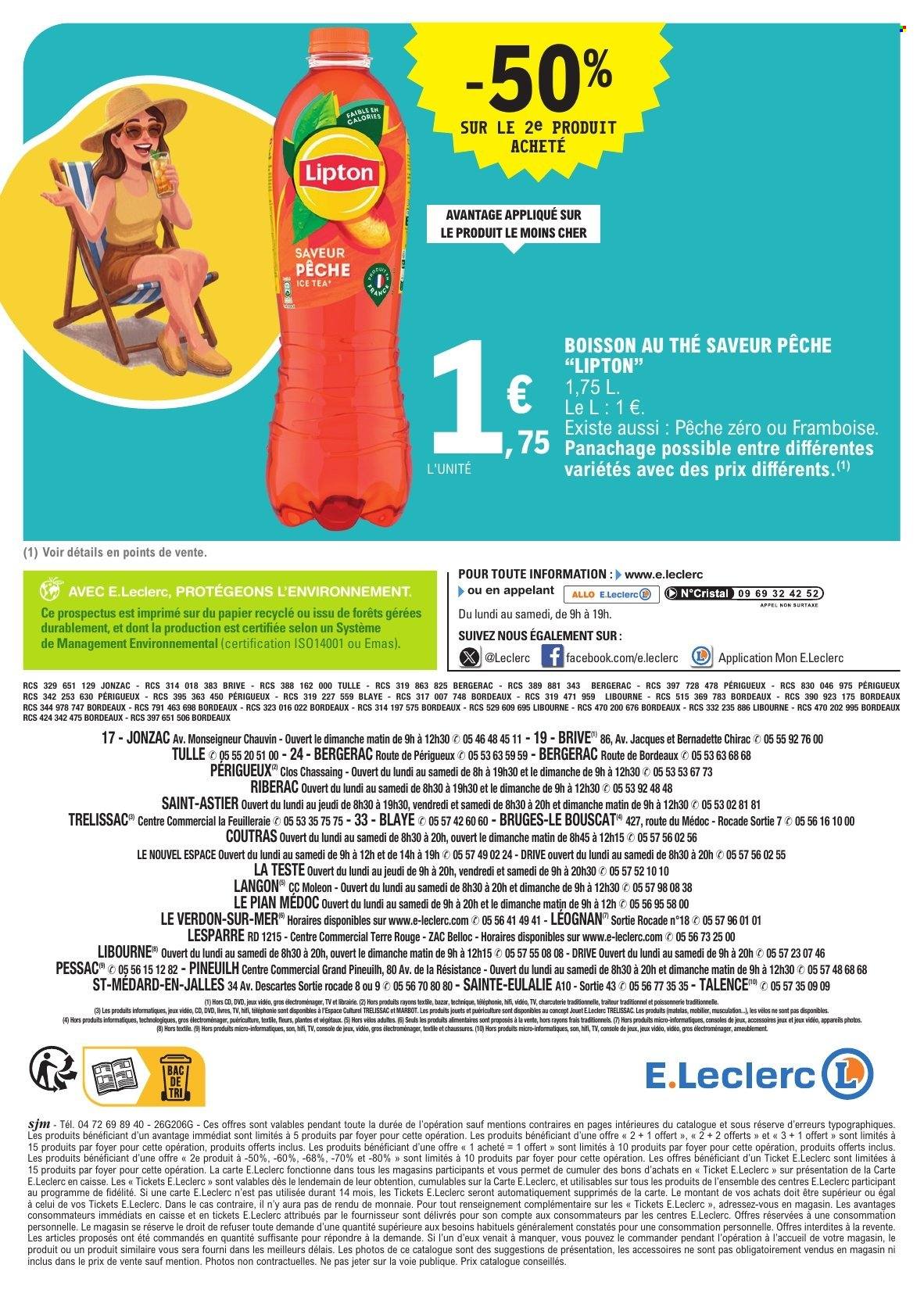 Catalogue E.Leclerc - 14/07/2026 - 25/07/2026. Page 36