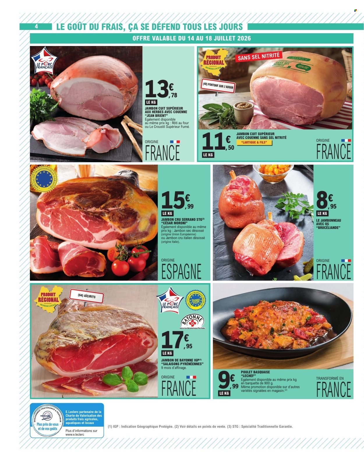 Catalogue E.Leclerc - 14/07/2026 - 25/07/2026. Page 4