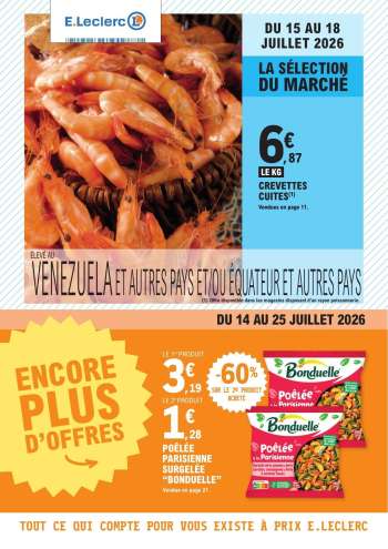 Catalogue E.Leclerc - 14/07/2026 - 25/07/2026.