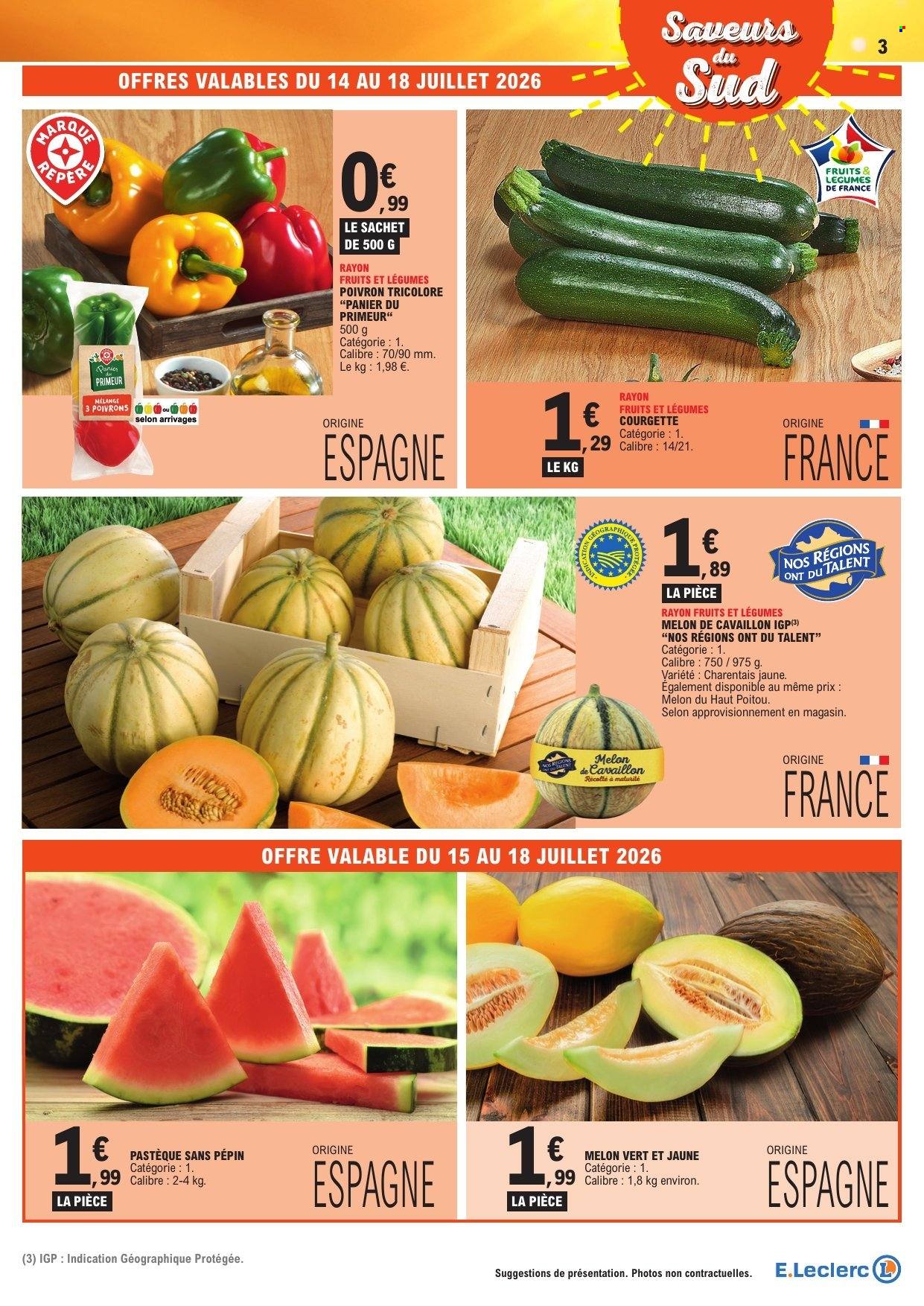 Catalogue E.Leclerc - 14/07/2026 - 25/07/2026. Page 3