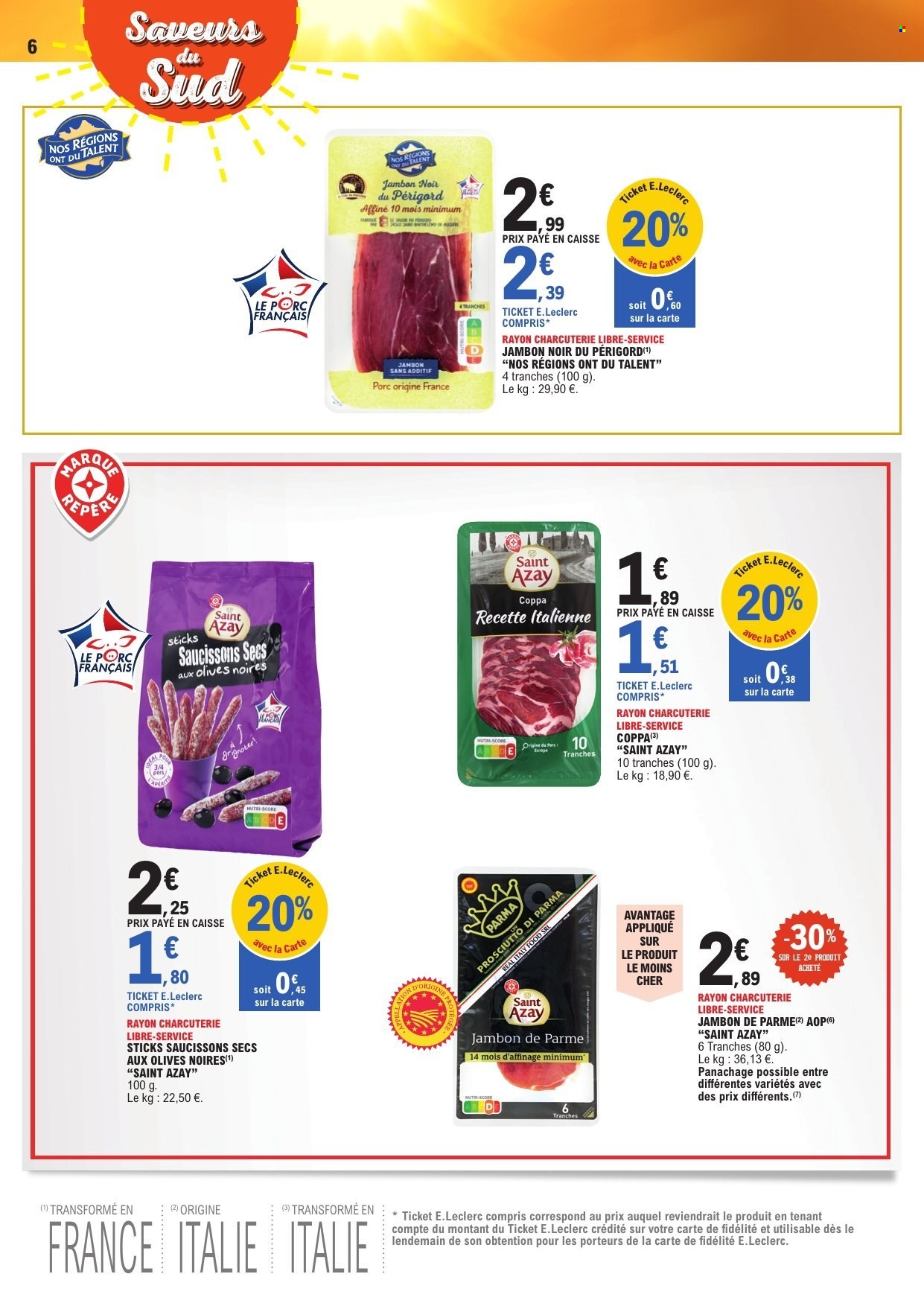 Catalogue E.Leclerc - 14/07/2026 - 25/07/2026. Page 6