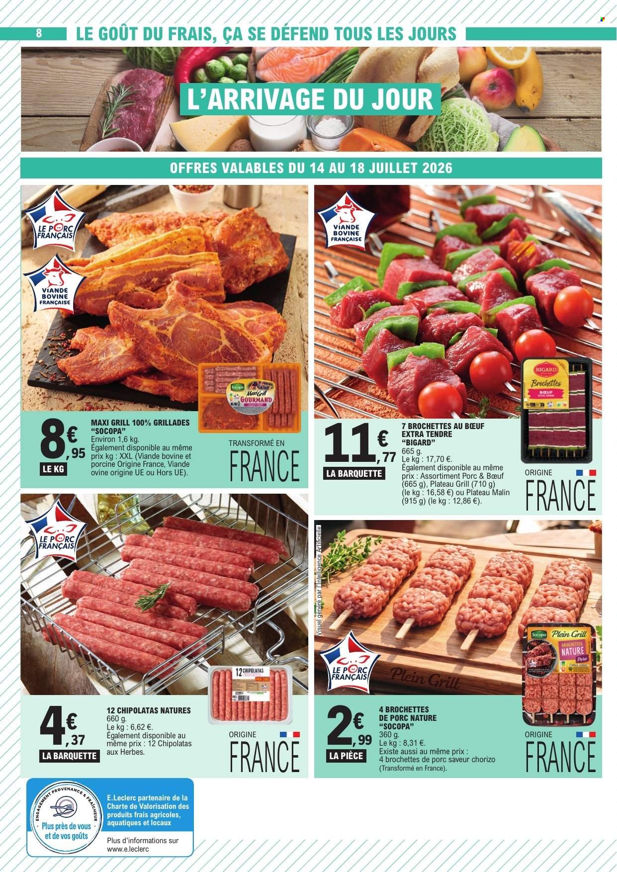 Catalogue E.Leclerc - 14/07/2026 - 25/07/2026. Page 8