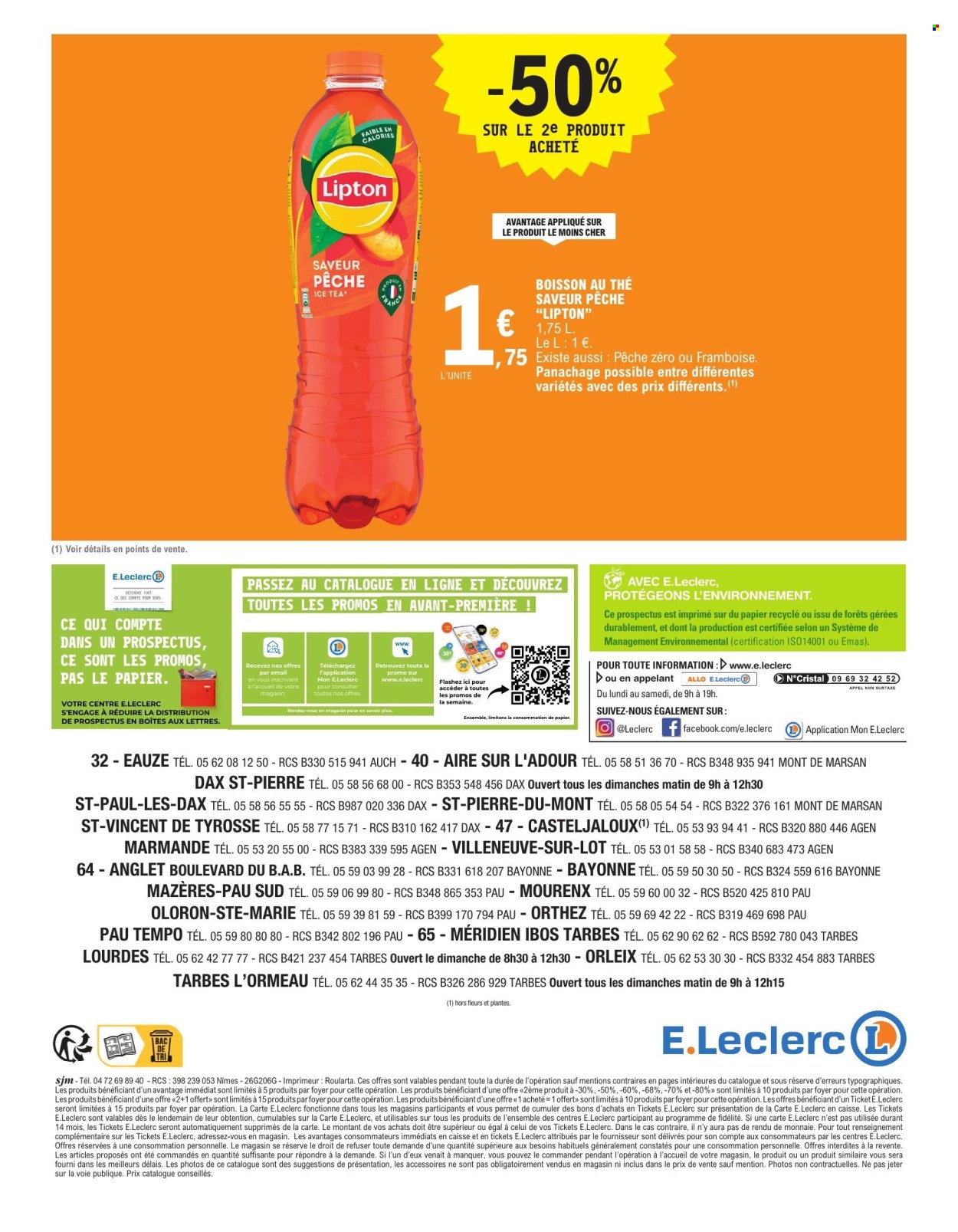 Catalogue E.Leclerc - 14/07/2026 - 25/07/2026. Page 28