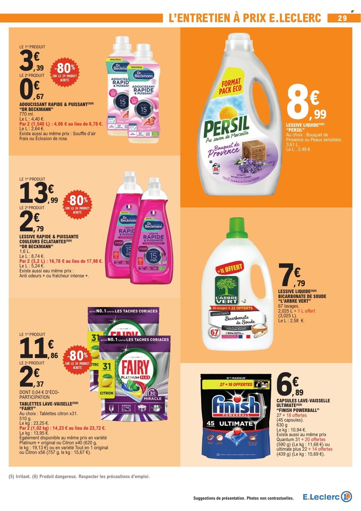 Catalogue E.Leclerc - 14/07/2026 - 25/07/2026. Page 29