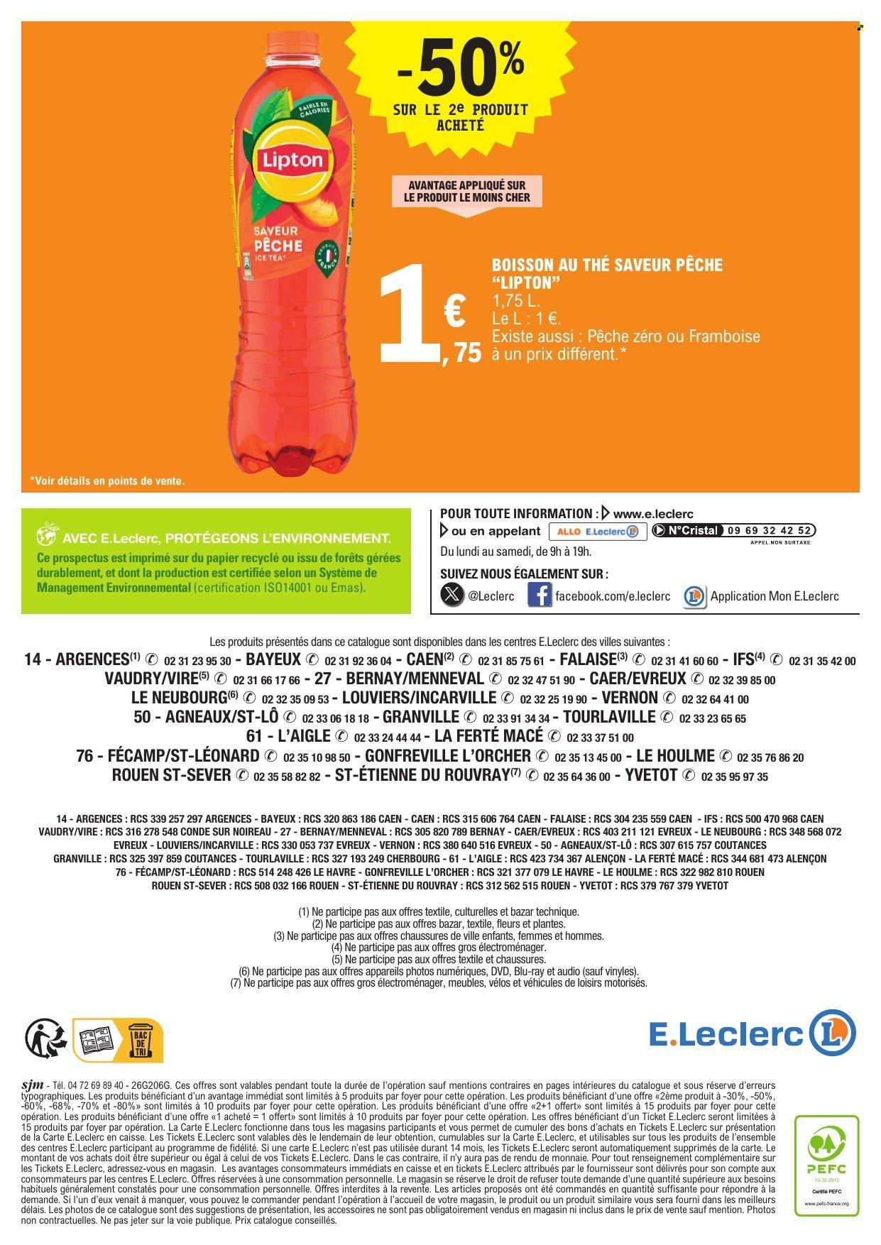 Catalogue E.Leclerc - 14/07/2026 - 25/07/2026. Page 32