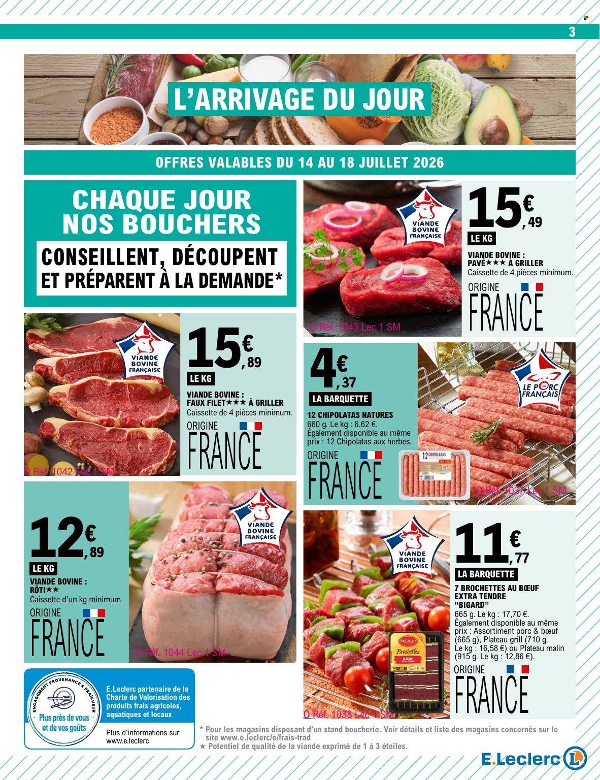 Catalogue E.Leclerc - 14/07/2026 - 25/07/2026. Page 3