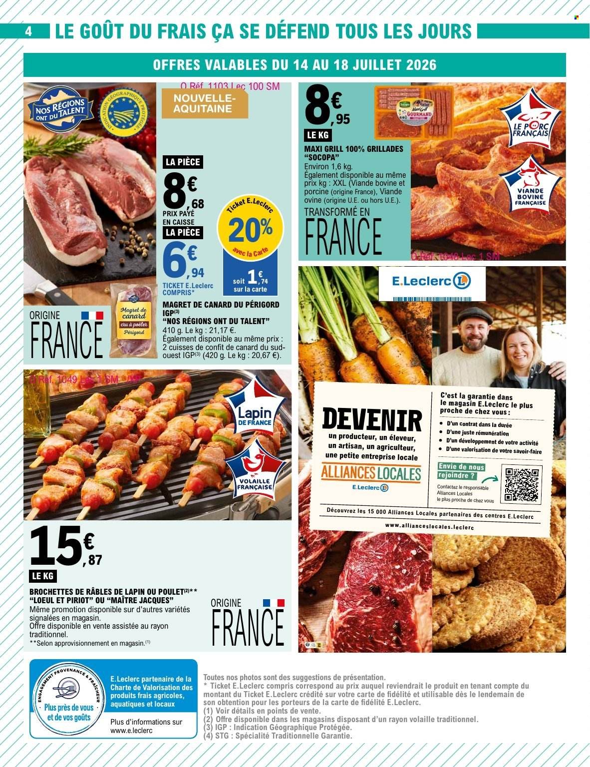 Catalogue E.Leclerc - 14/07/2026 - 25/07/2026. Page 4