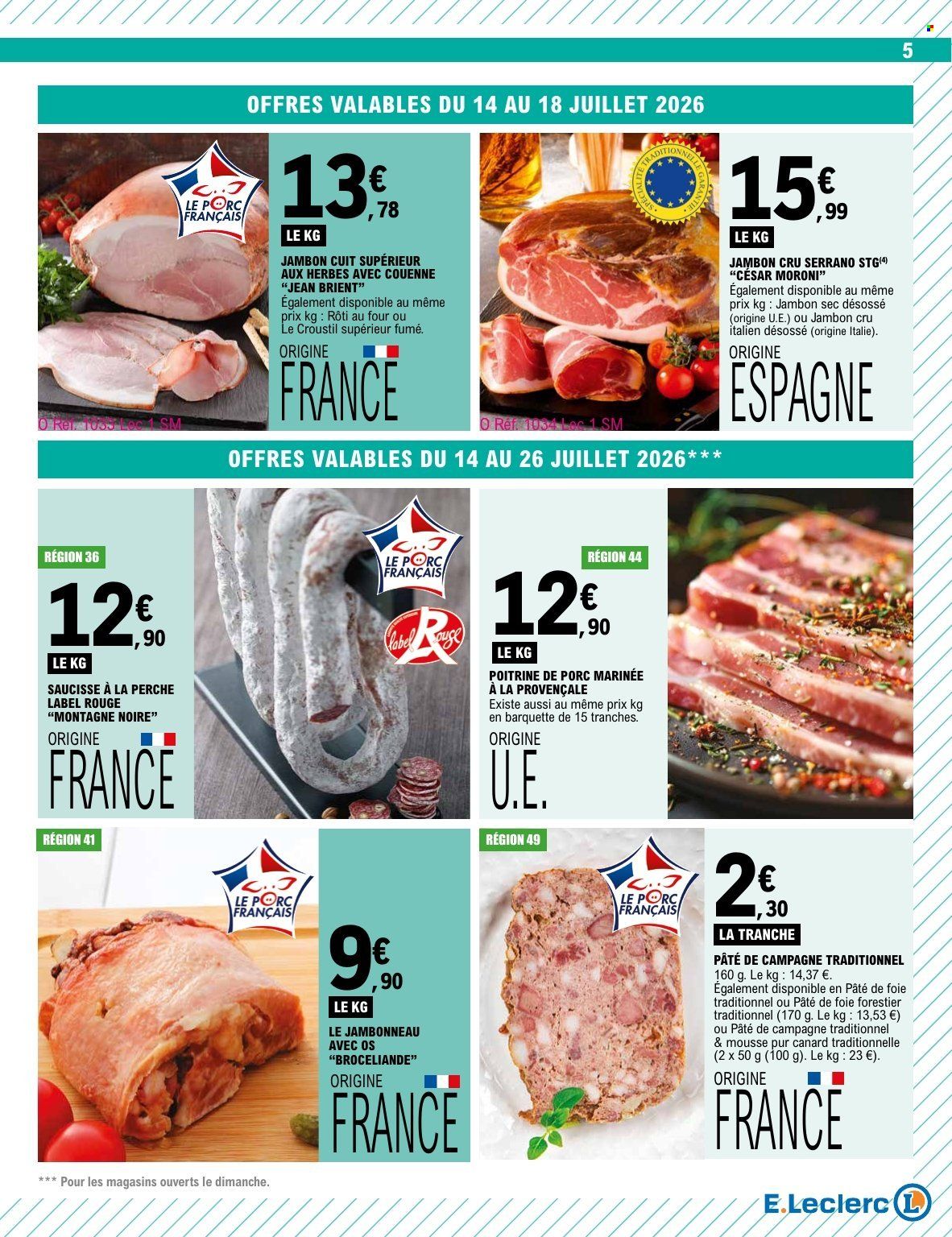Catalogue E.Leclerc - 14/07/2026 - 25/07/2026. Page 5