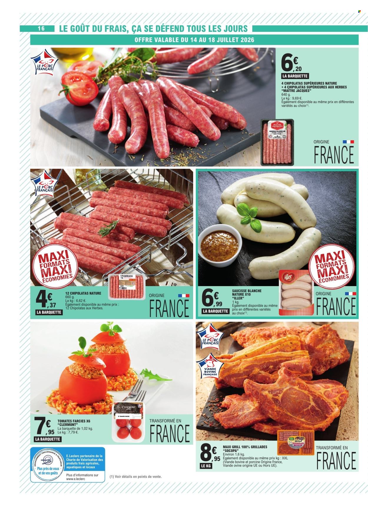 Catalogue E.Leclerc - 14/07/2026 - 25/07/2026. Page 16