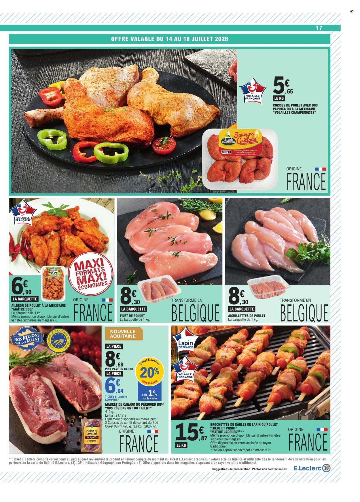 Catalogue E.Leclerc - 14/07/2026 - 25/07/2026. Page 17
