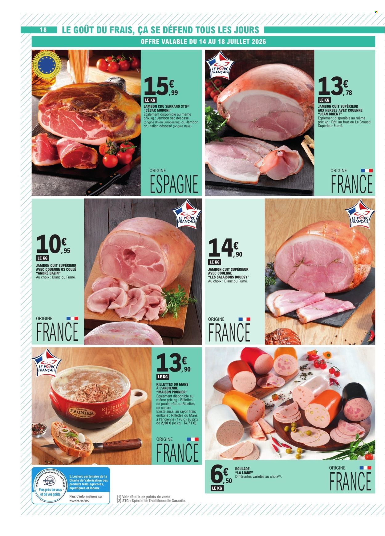 Catalogue E.Leclerc - 14/07/2026 - 25/07/2026. Page 18