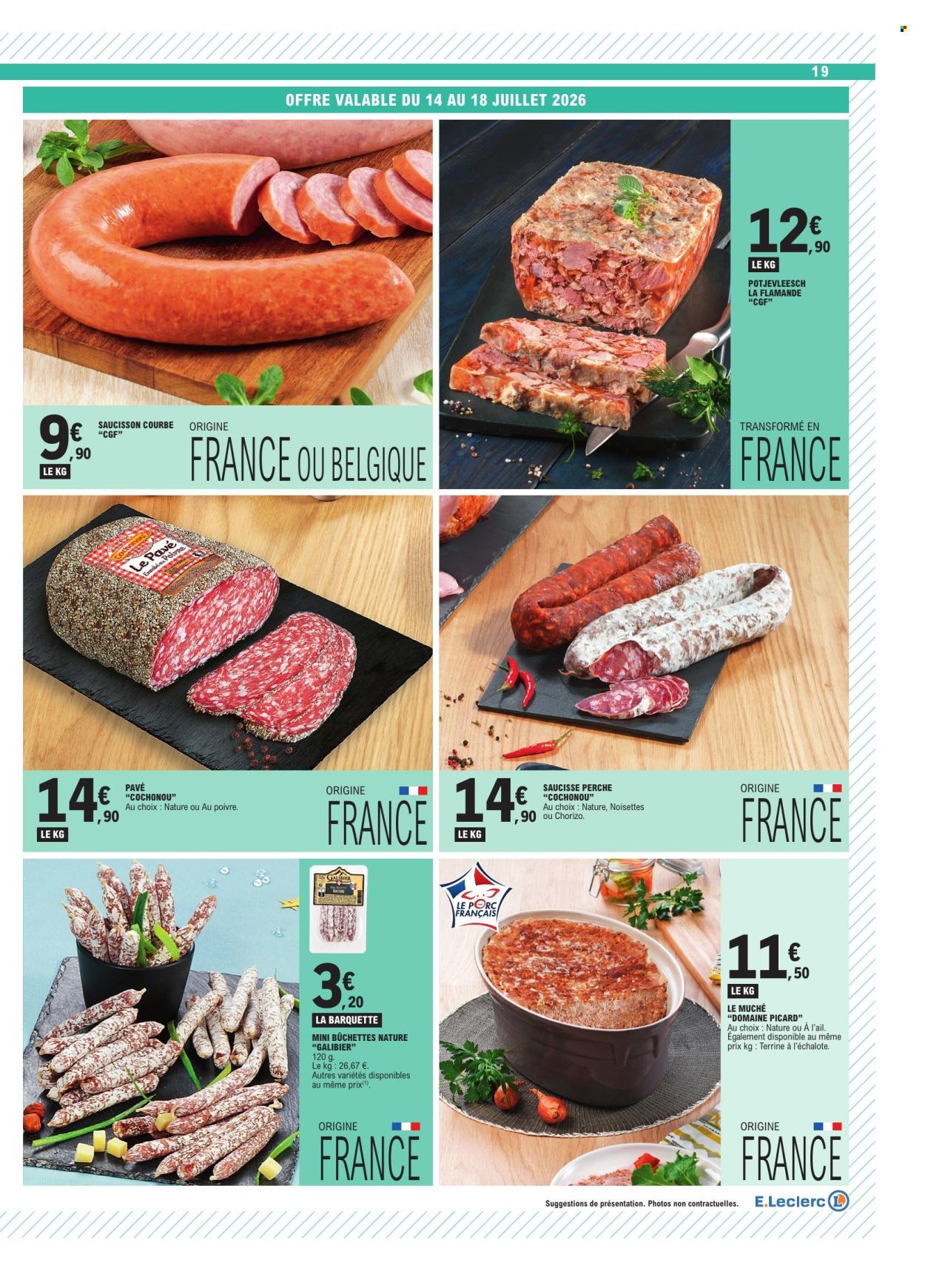 Catalogue E.Leclerc - 14/07/2026 - 25/07/2026. Page 19