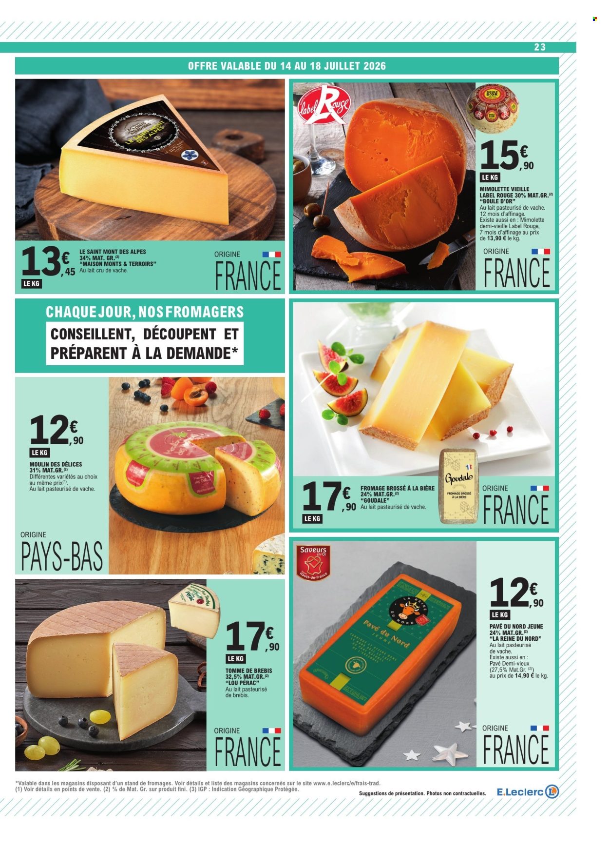 Catalogue E.Leclerc - 14/07/2026 - 25/07/2026. Page 23