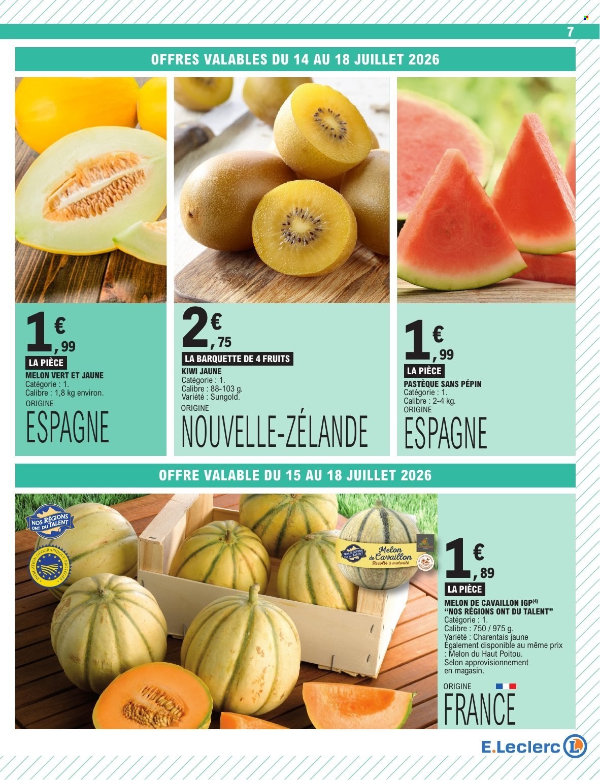 Catalogue E.Leclerc - 14/07/2026 - 25/07/2026. Page 7