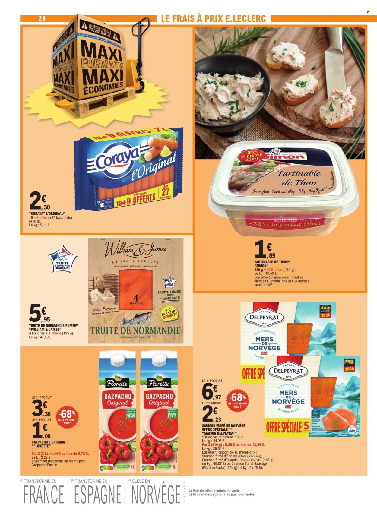 Catalogue E.Leclerc - 14/07/2026 - 25/07/2026. Page 28