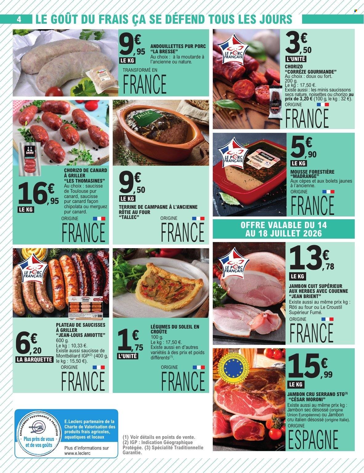 Catalogue E.Leclerc - 14/07/2026 - 25/07/2026. Page 4