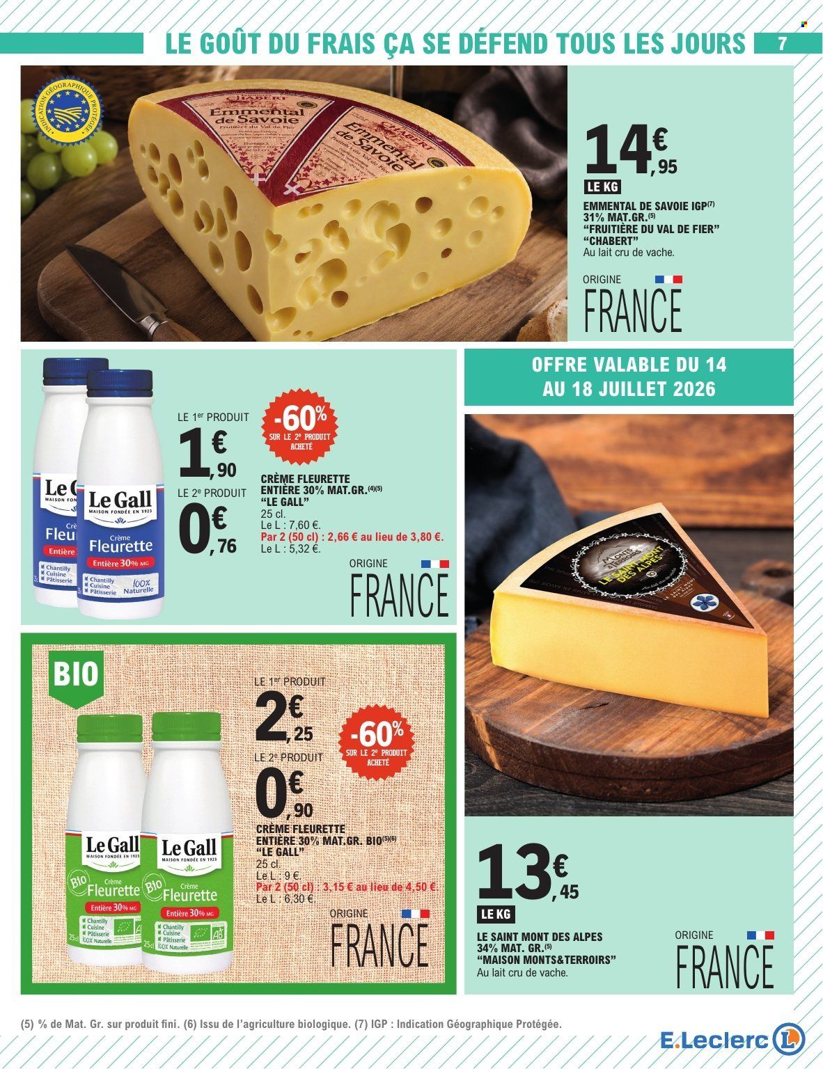 Catalogue E.Leclerc - 14/07/2026 - 25/07/2026. Page 7