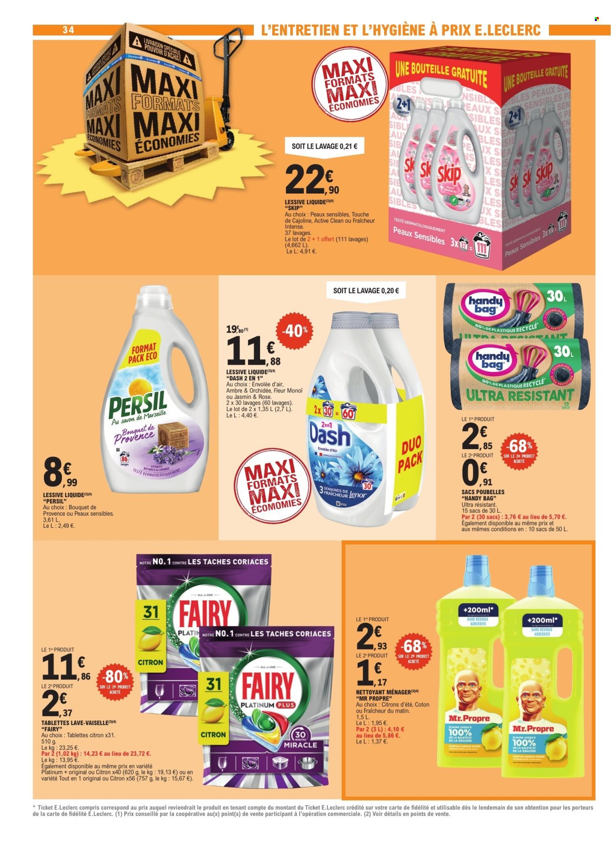 Catalogue E.Leclerc - 14/07/2026 - 25/07/2026. Page 34