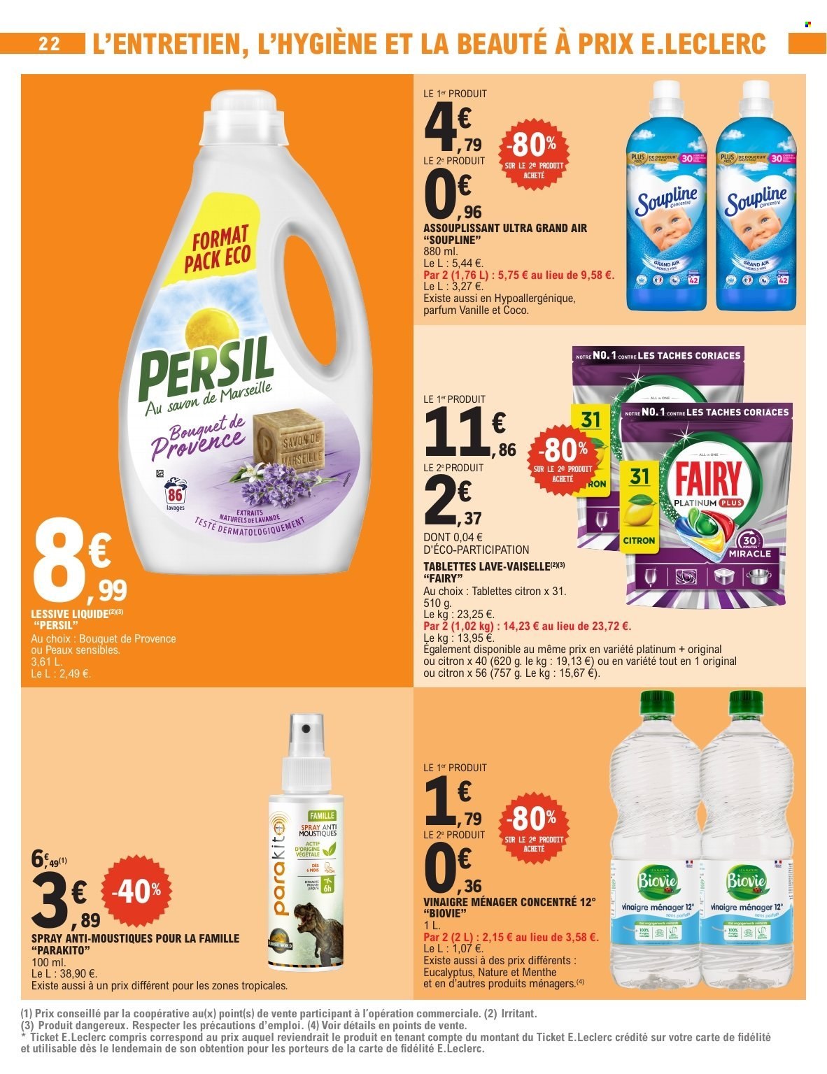 Catalogue E.Leclerc - 14/07/2026 - 25/07/2026. Page 22