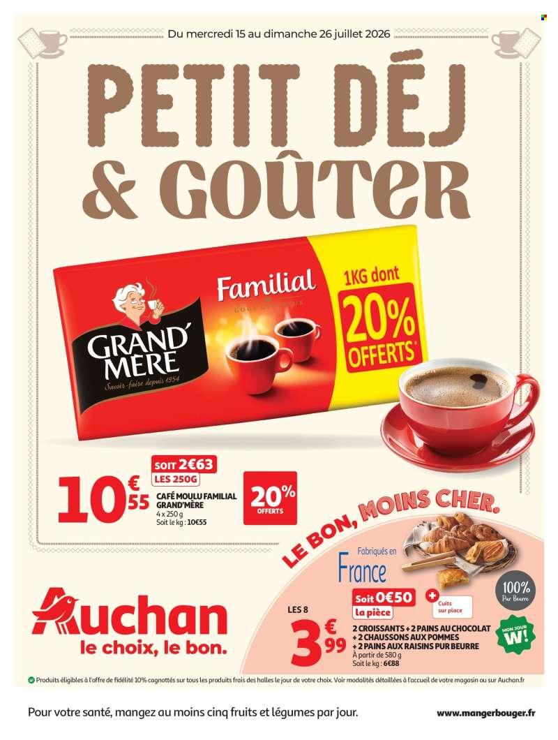 Catalogue Auchan - 15/07/2026 - 26/07/2026.