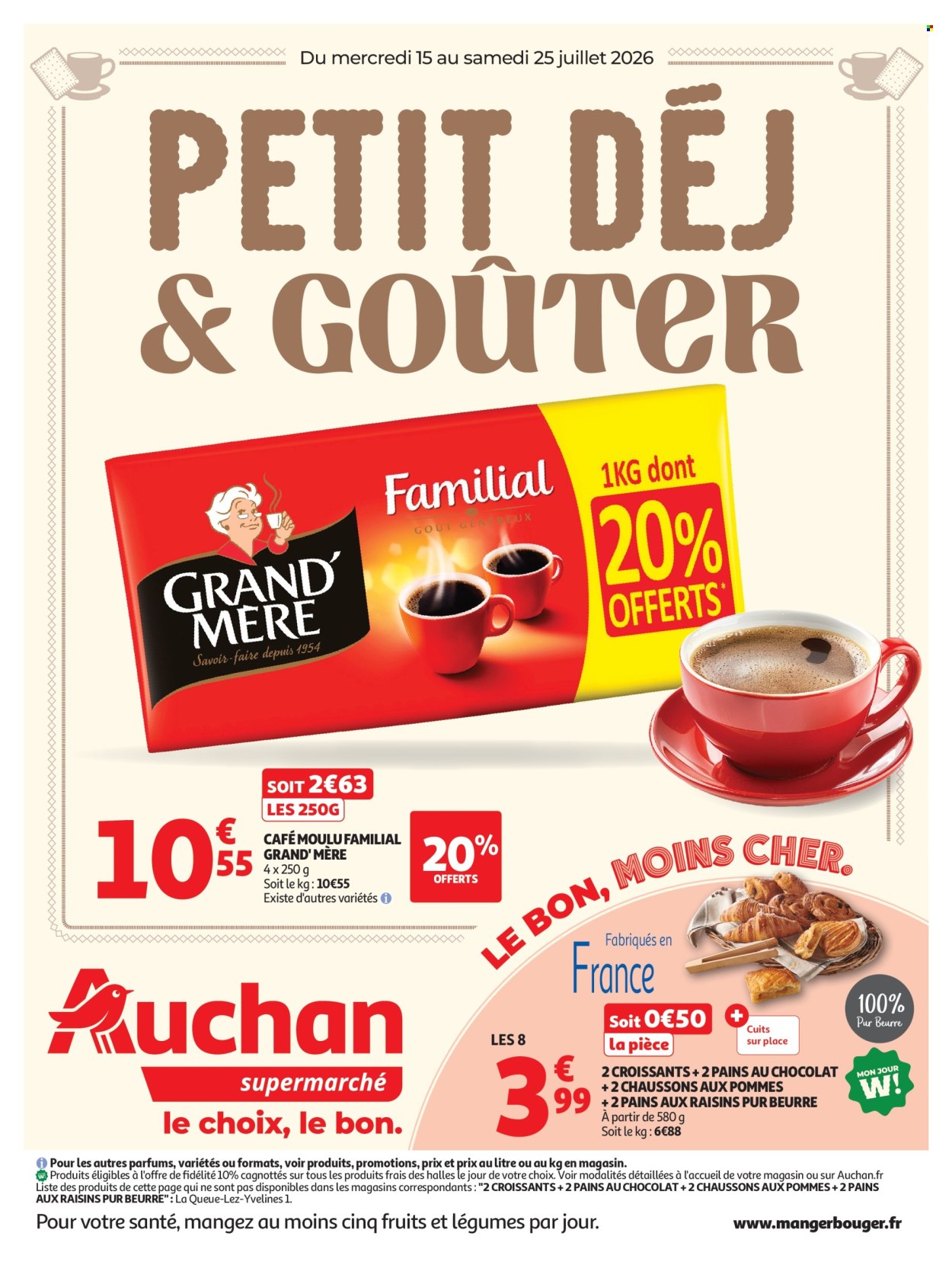 Catalogue Auchan - 15/07/2026 - 25/07/2026. Page 1