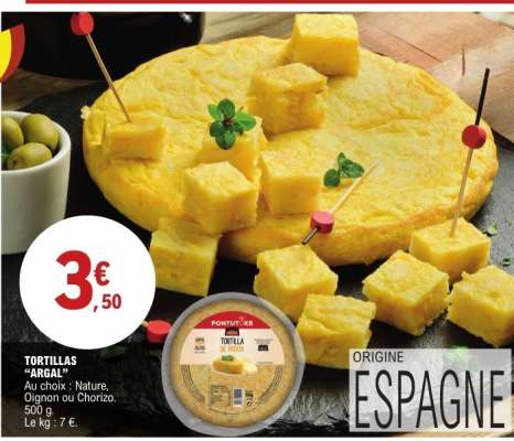 TORTILLAS “ARGAL”