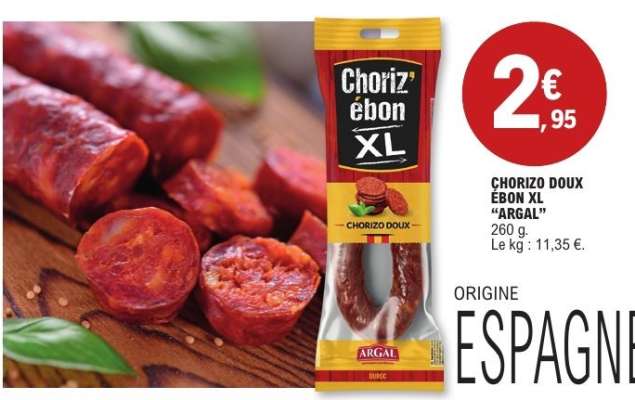 CHORIZO DOUX EBON XL “ARGAL”