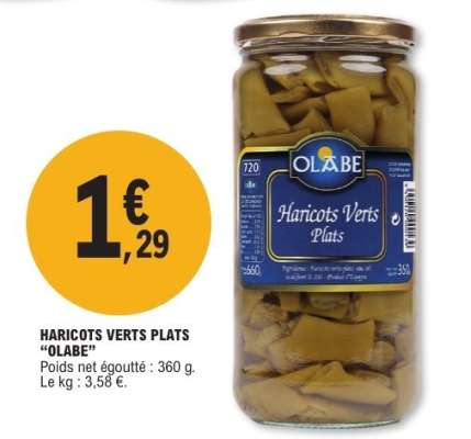 HARICOTS VERTS PLATS “OLABE”