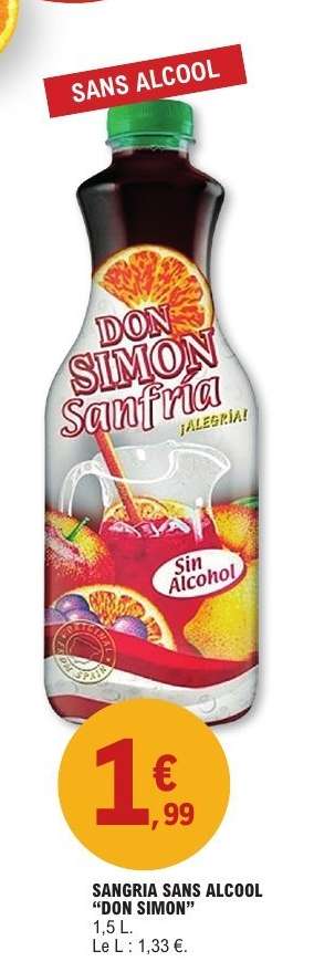 SANGRIA SANS ALCOOL "DON SIMON"