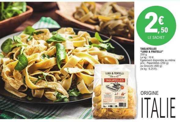 TAGLIATELLES "LUIGI & FRATELLI"