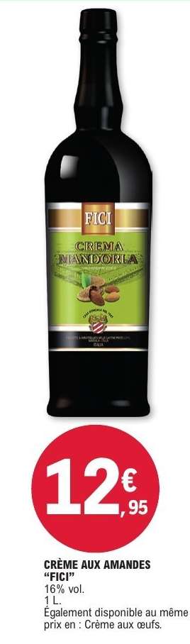 CRÈME AUX AMANDES "FICI"