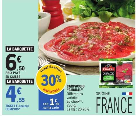 Carpaccio CHARAL