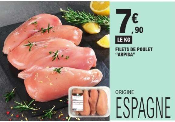 Filets de poulet "Arpisa"