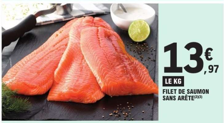 FILET DE SAUMON SANS ARÊTE