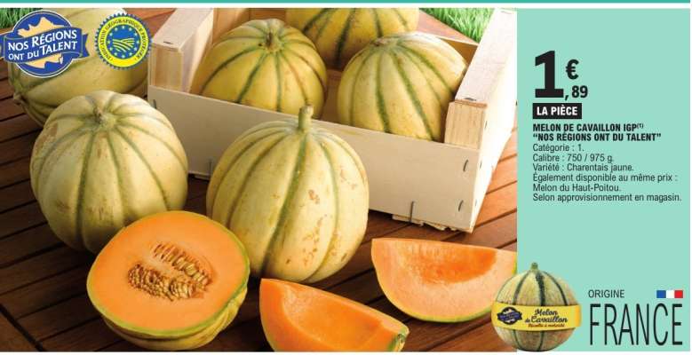 MELON DE CAVAILLON IGP