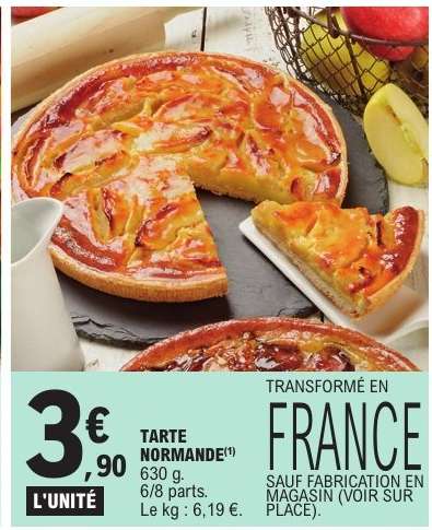 Tarte Normande