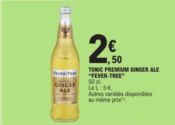 TONIC PREMIUM GINGER ALE "FEVER-TREE"