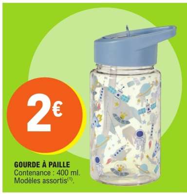GOURDE À PAILLE