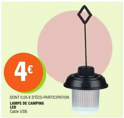 Lampe de camping LED