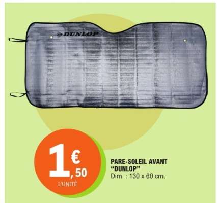 PARE-SOLEIL AVANT "DUNLOP"
