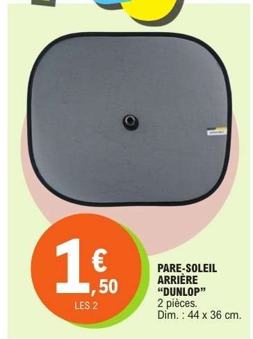 PARE-SOLEIL ARRIÈRE "DUNLOP"