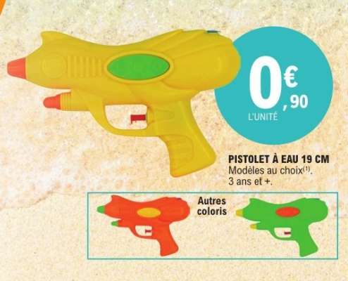 PISTOLET À EAU 19 CM